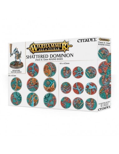 Shattered dominion- Round bases -...