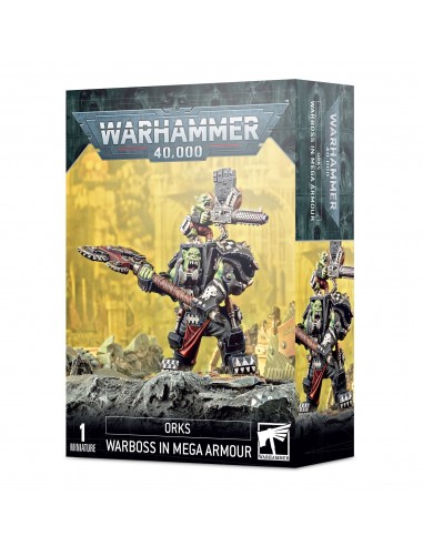 Orks: Warboss in Mega Amour -...