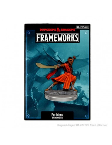 Elf Monk - Male - D&D Frameworks -...
