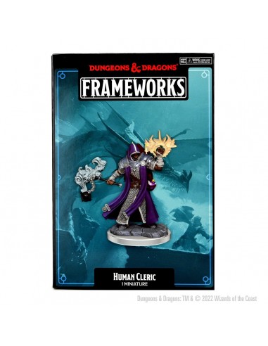 Human Cleric - Male - D&D Frameworks...