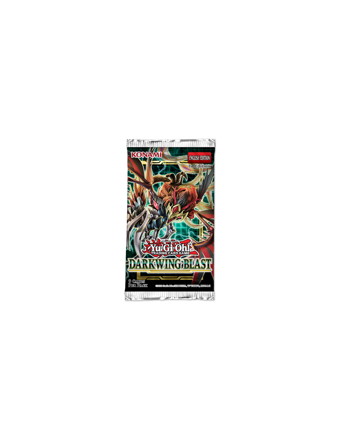 29 kr Darkwing Blast booster box YuGiOh TCG