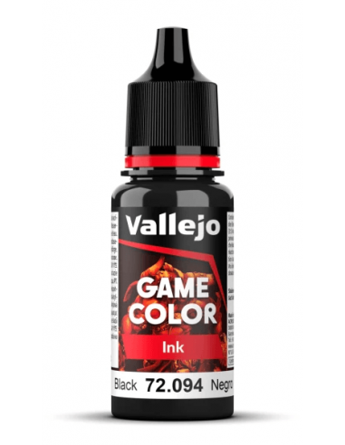 Black - Ink - Game Color - Vallejo