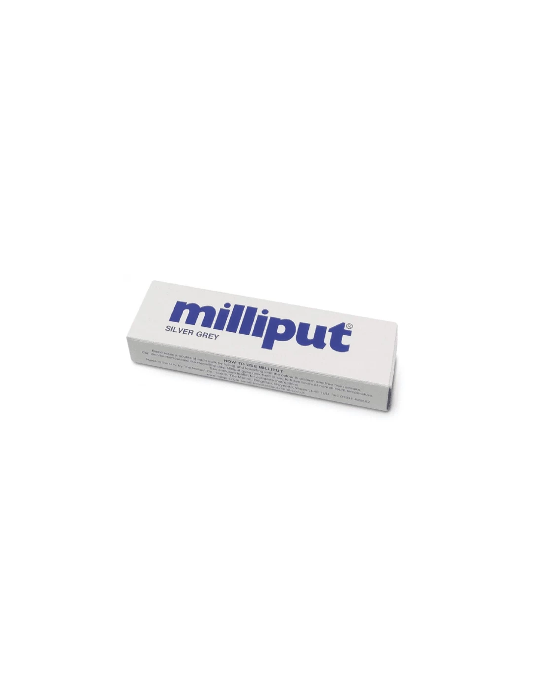 Milliput Silver Grey - Two Part Epoxy Putty