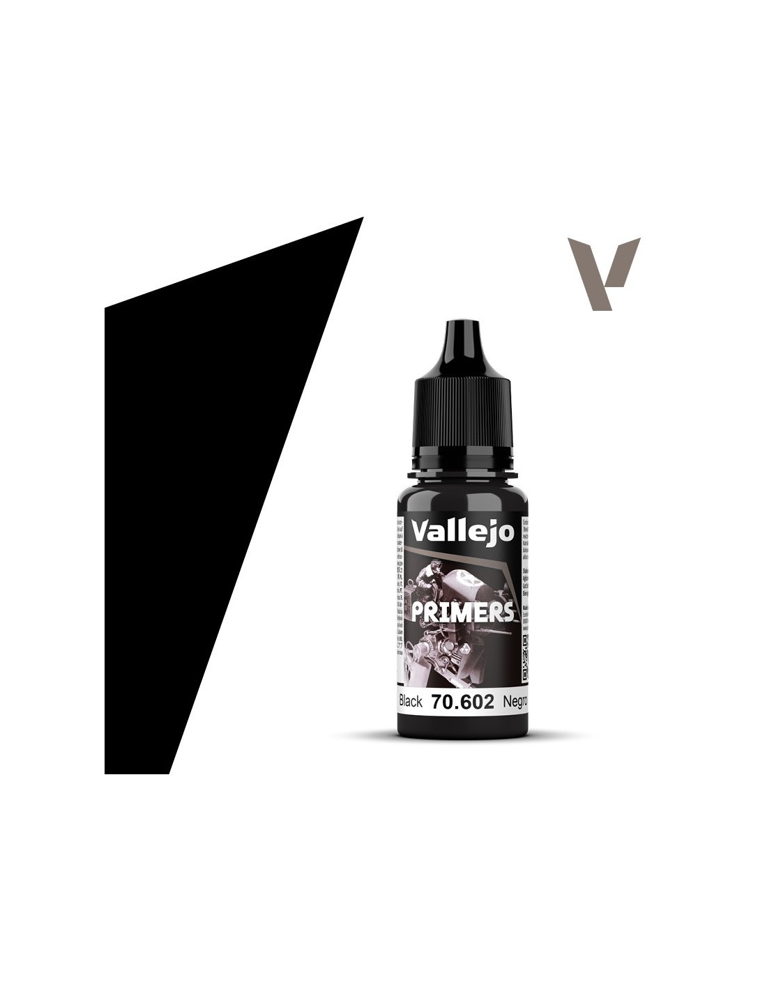 Se Vallejo - Primer (Acrylic-Polyurethane): Black (18 ml) hos NextLevelGames.dk