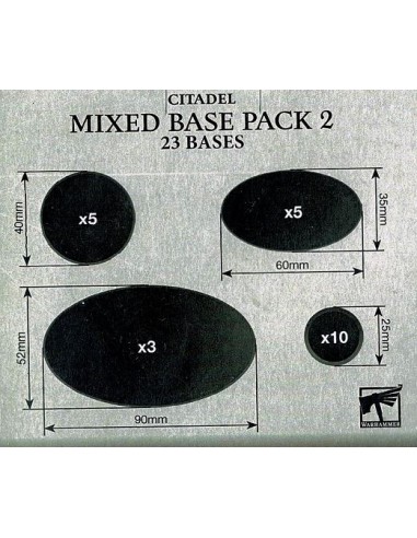 Mixed Base Pack 2 - Warhammer -...