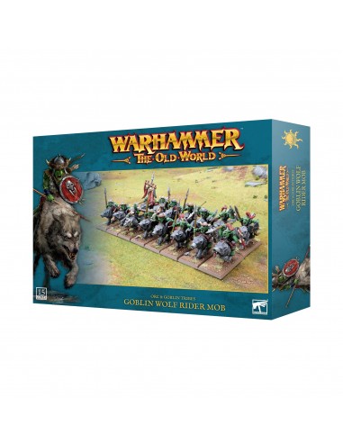 Goblin Wolf Rider Mob - Orcs & Goblin...
