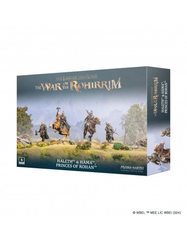 Haleth & Hama Princes of Rohan -...