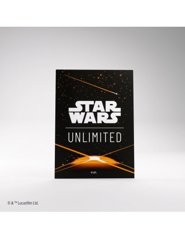 Art Sleeves, Card Back Orange - 60...