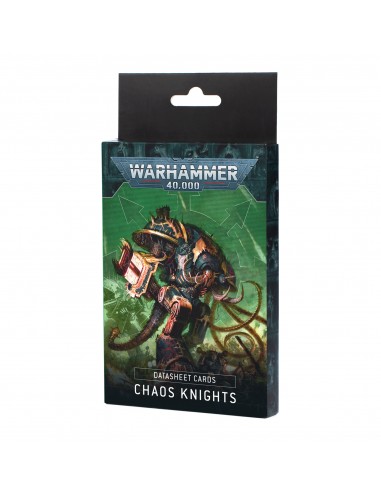 Datasheet Cards - Chaos Knights -...