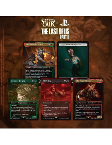 Secret Lair x Playstation The Last of...