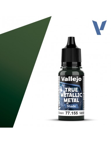 Amber Green Shade - True Metallic...