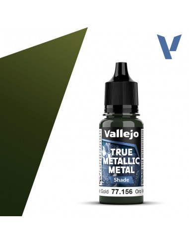 Greenish Gold Shade - True Metallic...