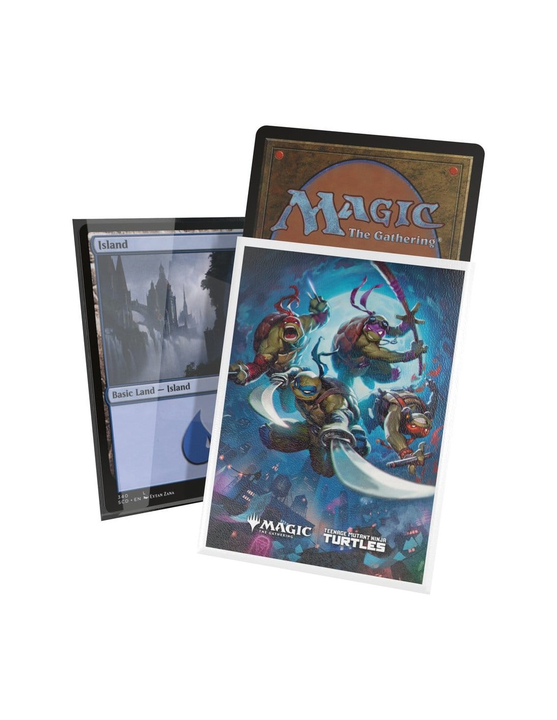 Heroes in a Half Shelf - Teenage Mutant Ninja Turtles - Art Sleeves 100 - Plastiklommer - Magic the Gathering - Ultimate Guard billede
