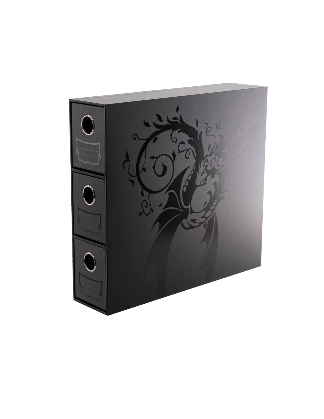 Dragon Shield - Fortress Card Drawers: Black - (Dragonshield) - AT-33707