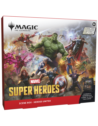 Scene Box - Heroes United - Marvel...