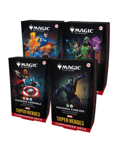 Alle 4 Commander Deck -...