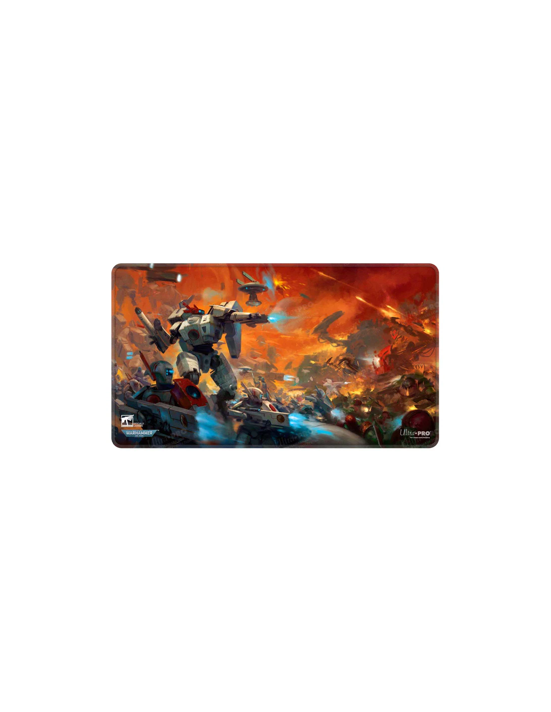 SpillemÃ¥tte (Playmat) - Warhammer 40,000 (40k) Stitched: T'au Empire - Ultra Pro #16559