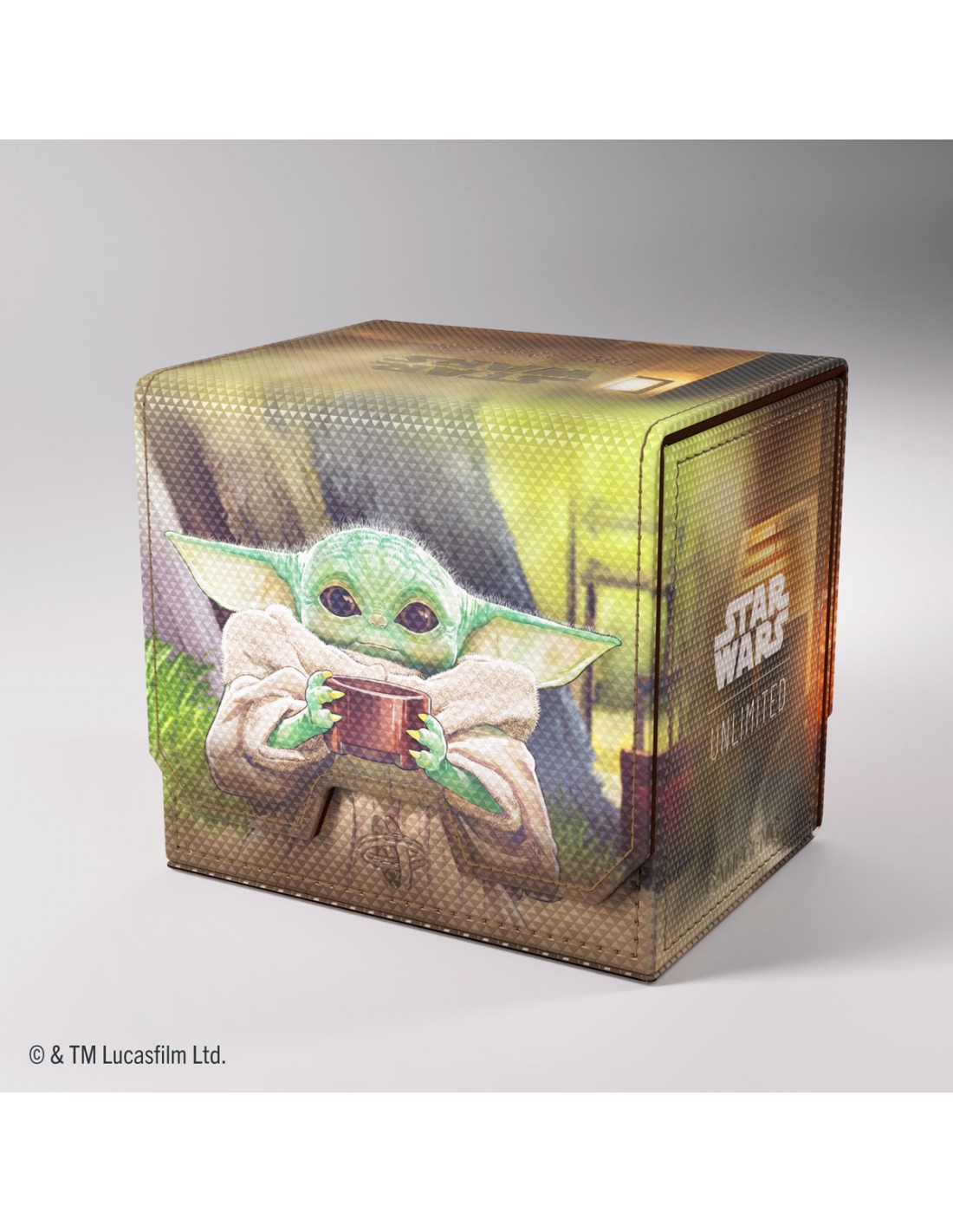 The Mandalorian // Grogu - Ashes of the Empire - Deck Pod - Star Wars Unlimited - Deck box - Gamegenic