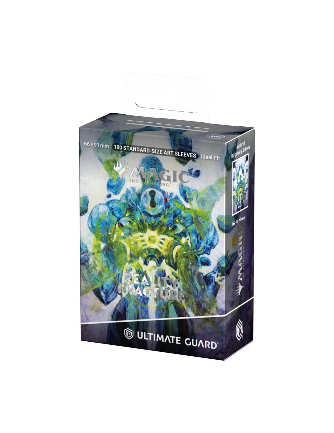 Avatar of Burgeoning Echoes - Reality Fracture - Art Sleeves 100 - Plastiklommer - Magic the Gathering - Ultimate Guard