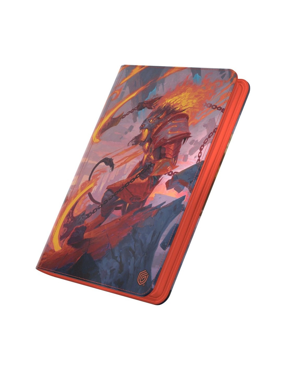 Ajani Resolute // Unrelenting - Reality Fracture - 18-pocket ZipFolio 360 Xenoskin - Ultimate Guard