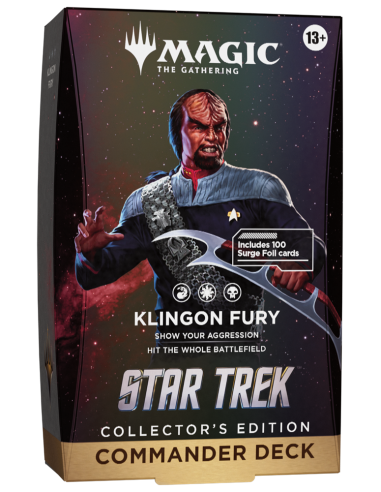 Collectors Edition Klingon Fury...