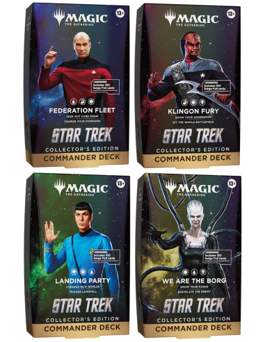 Collectors Edition Alle 4 Commander...
