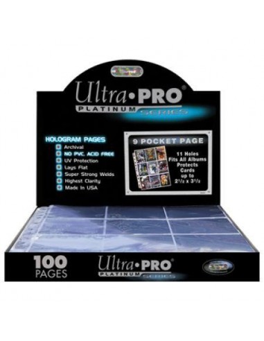 9-Pocket Platinum Series Page - 100...